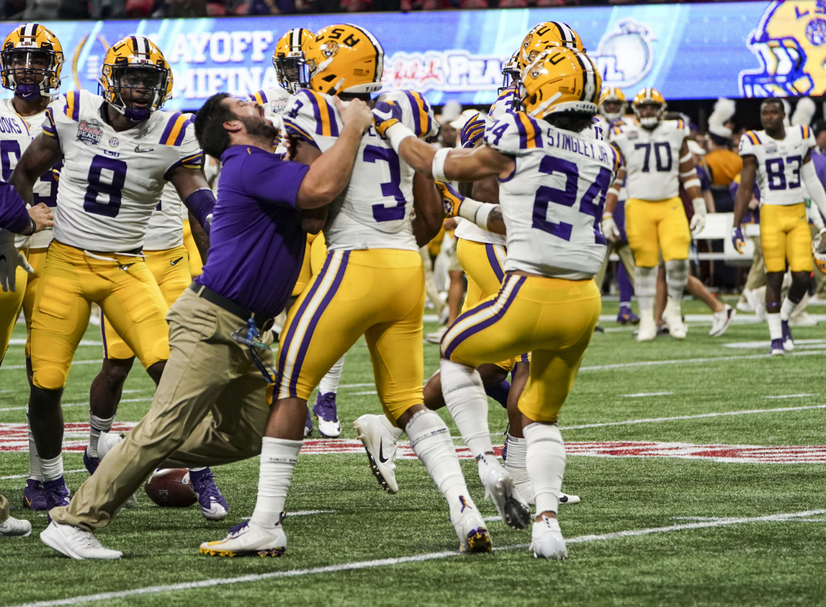 LSU fight